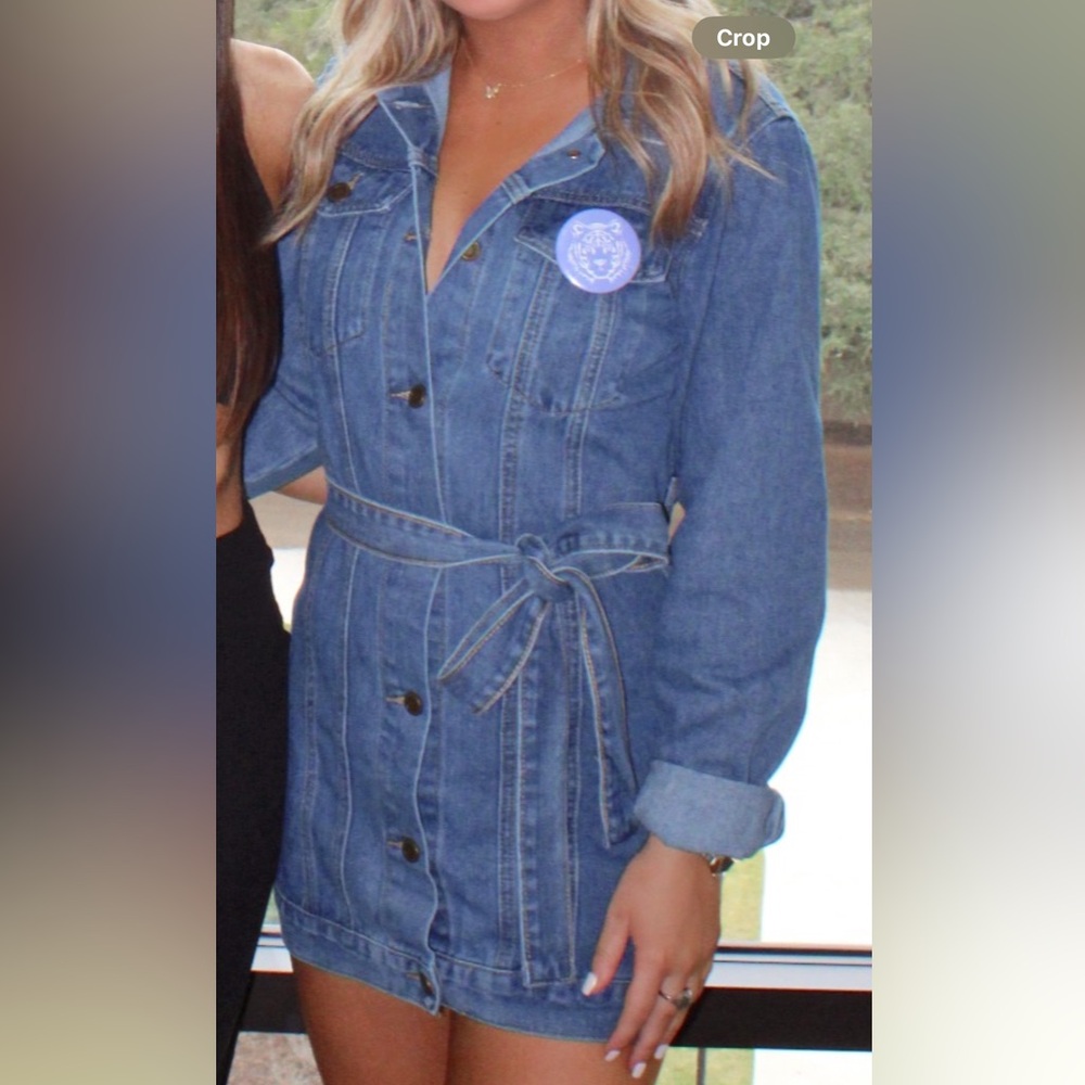 women’s denim dress